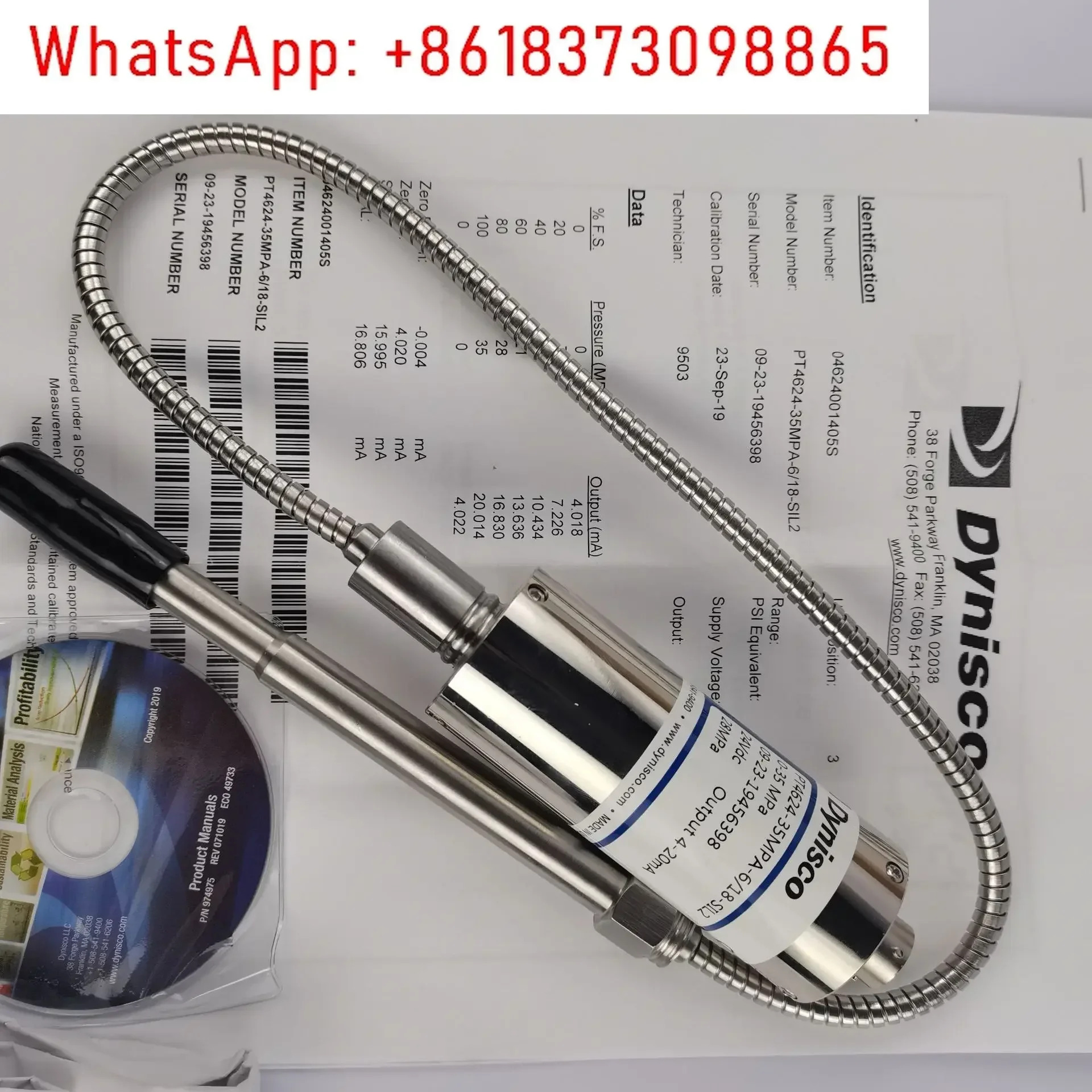 PT4626-35MPa-0-10VDynisco 고온 용융 압력센서