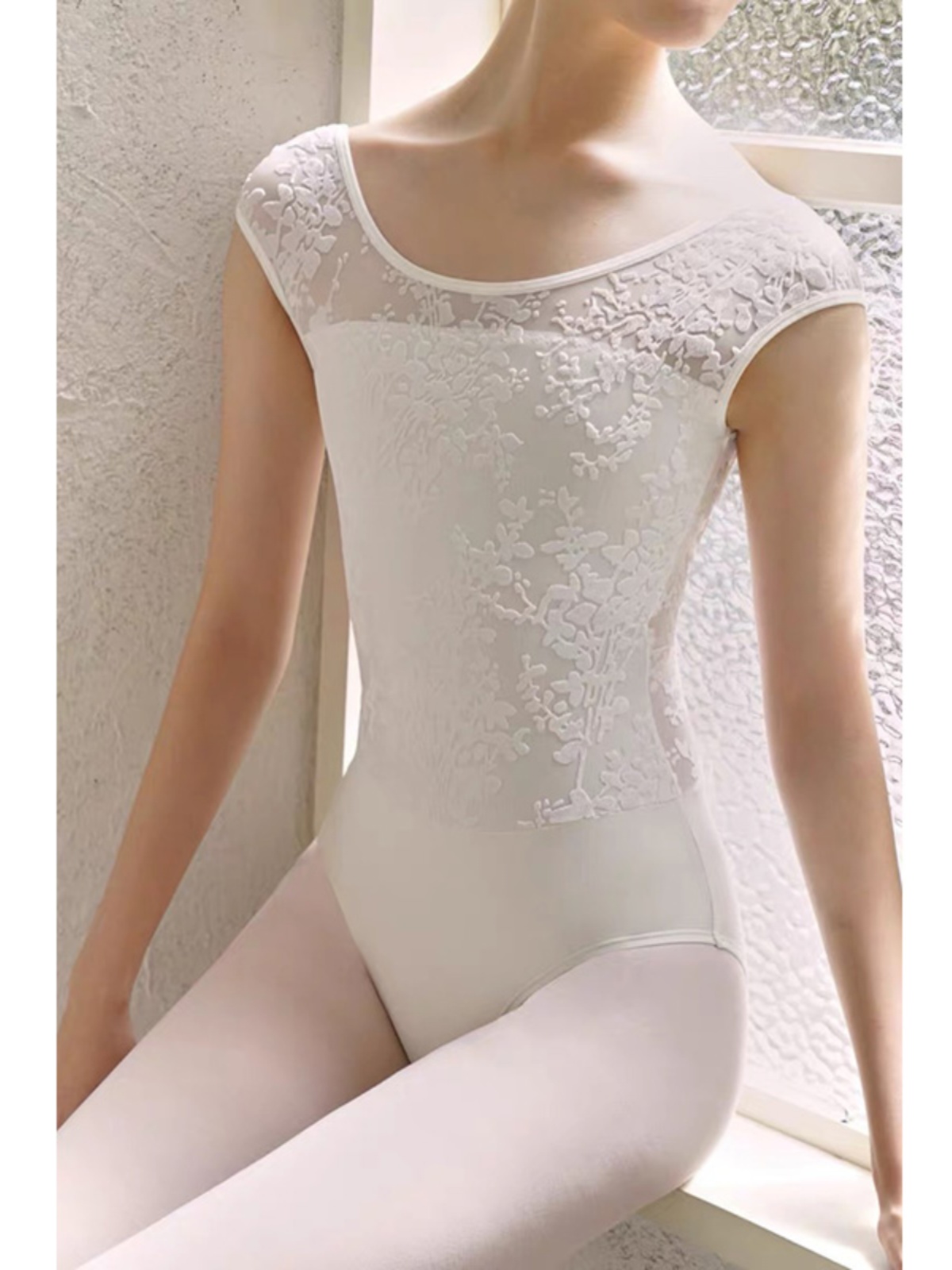 발레복 체조복 폴웨어 발레핏 바레 연습 슬림핏 - 상세 이미지 5