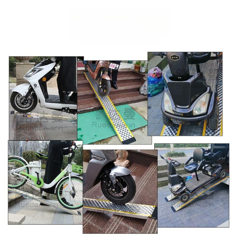 경사판 경사대 바이크 오토바이사다리 문턱 비계 발판 적재 진입판 상가 - 상세 이미지 2