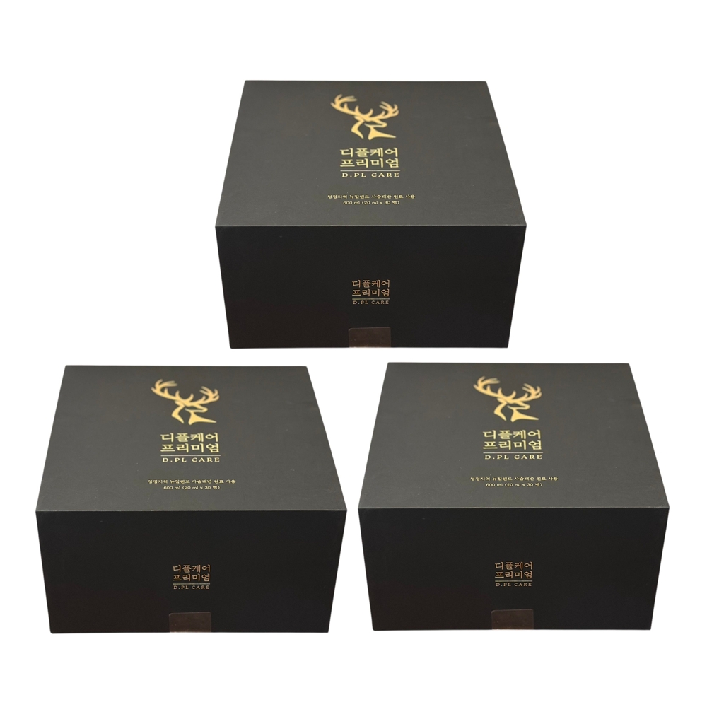디플케어 프리미엄 365 3박스 / 사슴태반 침향 에모딘 스태미너 기력회복 노화예방 - 상품 이미지