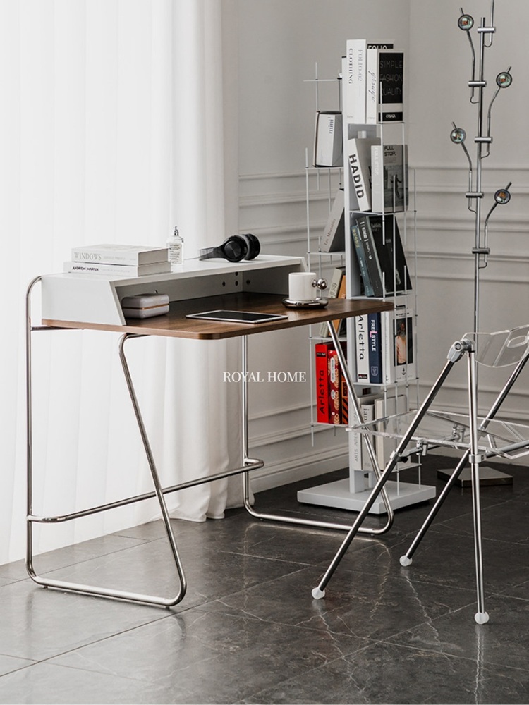 토넷 S1200 DESK 원목 1인용 서재 거실 책상 수입가구 - 상세 이미지 3