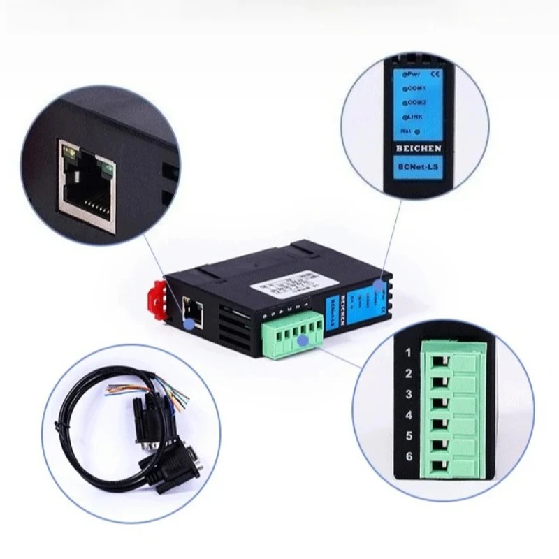 BCNet-LS 컨버터 LS 마스터 K 시리즈 PLCMODBUS TCP 이더넷 통신 프로세서 모듈