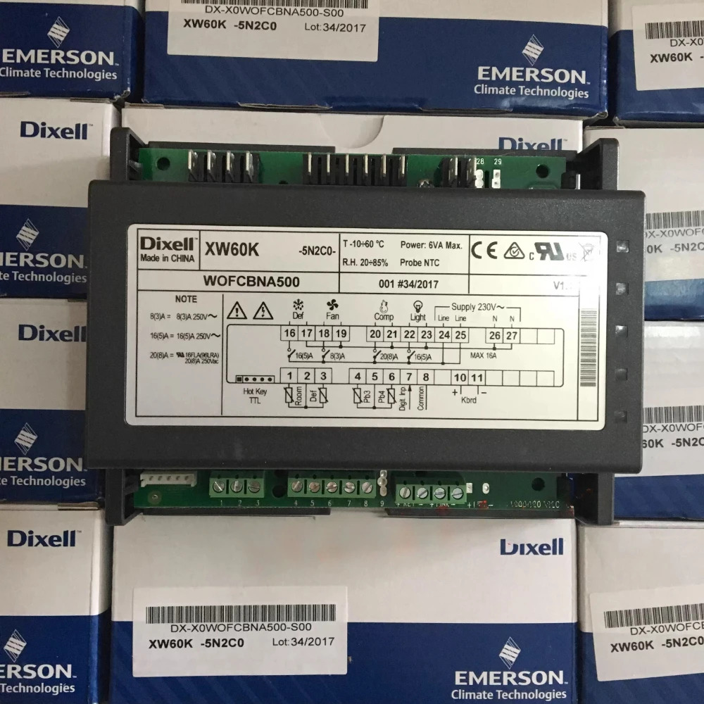 DIXELL XW20L-5N0C1 WPDBBNC500 XW60L-5N1C1-N WPJDBPC500 XW60K-5N2C0 WOFCBNA500 센서 온도 컨트롤러 새