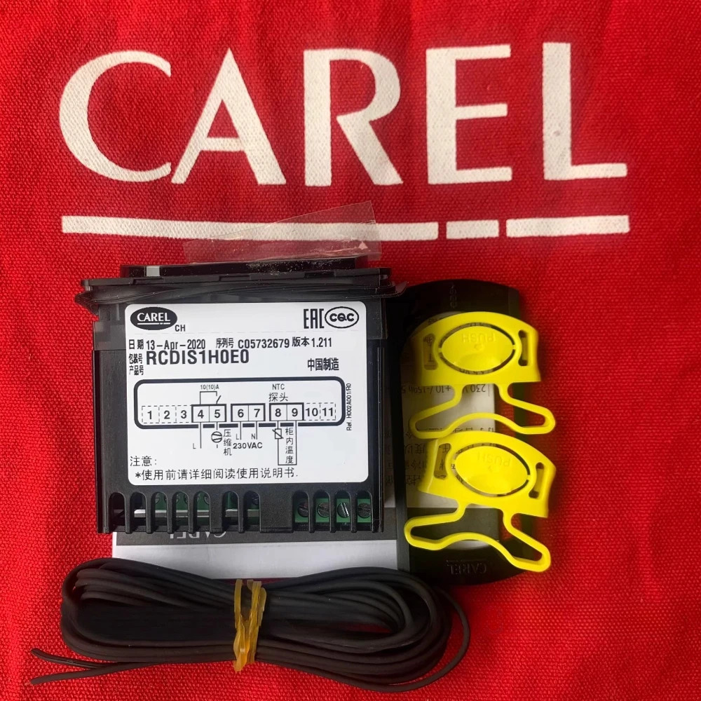 CAREL RCDIS1H0E0 센서가 포함된 온도 컨트롤러 새 원본