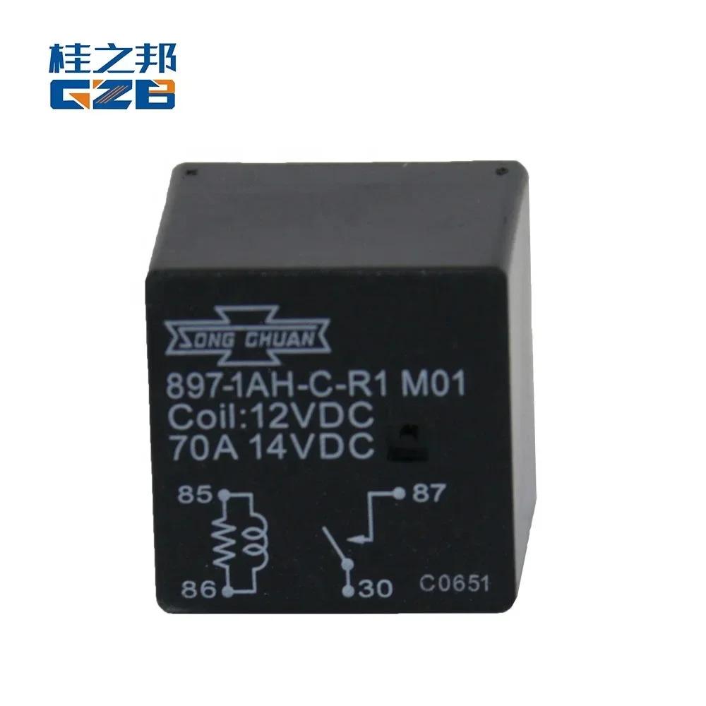 RTSGZB 굴삭기 부품 릴레이 897-1AH-C-R112VDC70A