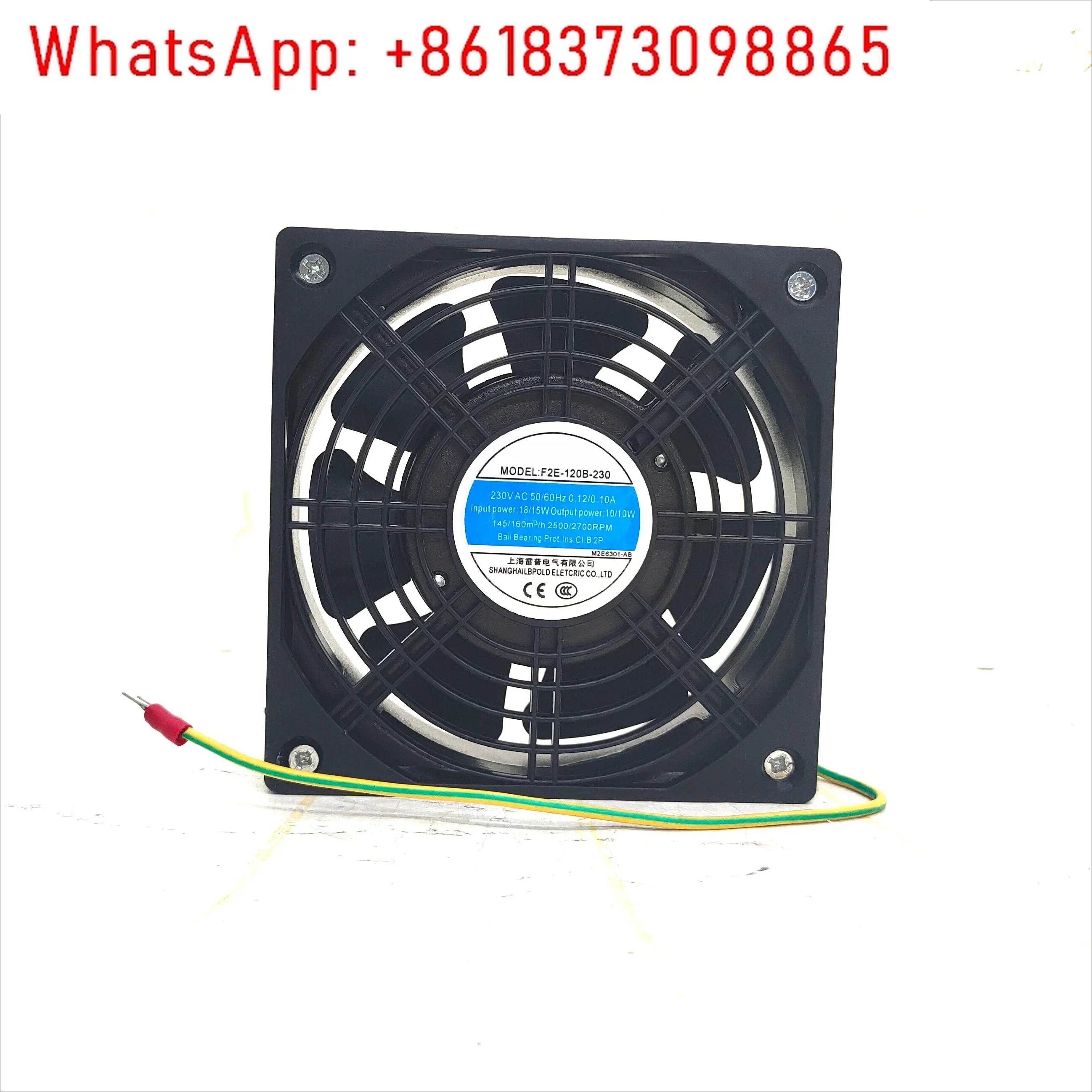 F2E-120B-230 230V 0.12/0 축 냉각팬