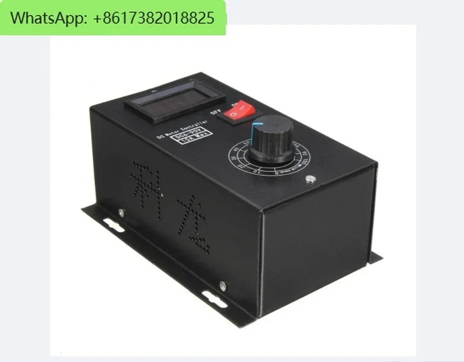 DC 6-90V PWM 모터 속도 컨트롤러 레귤레이터 PLC 15A 거버너 볼트 디스플레이