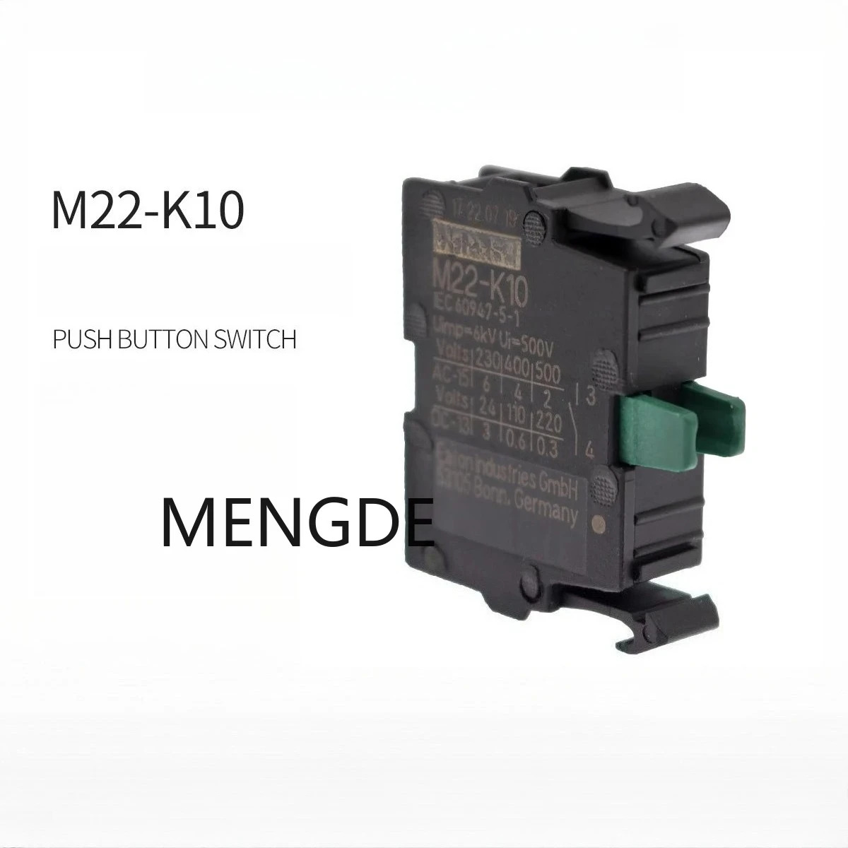 10PCS 접촉기 보조 접점 스위치 M22-K10 M22-K01 M22-KC10 M22-KC01 원본