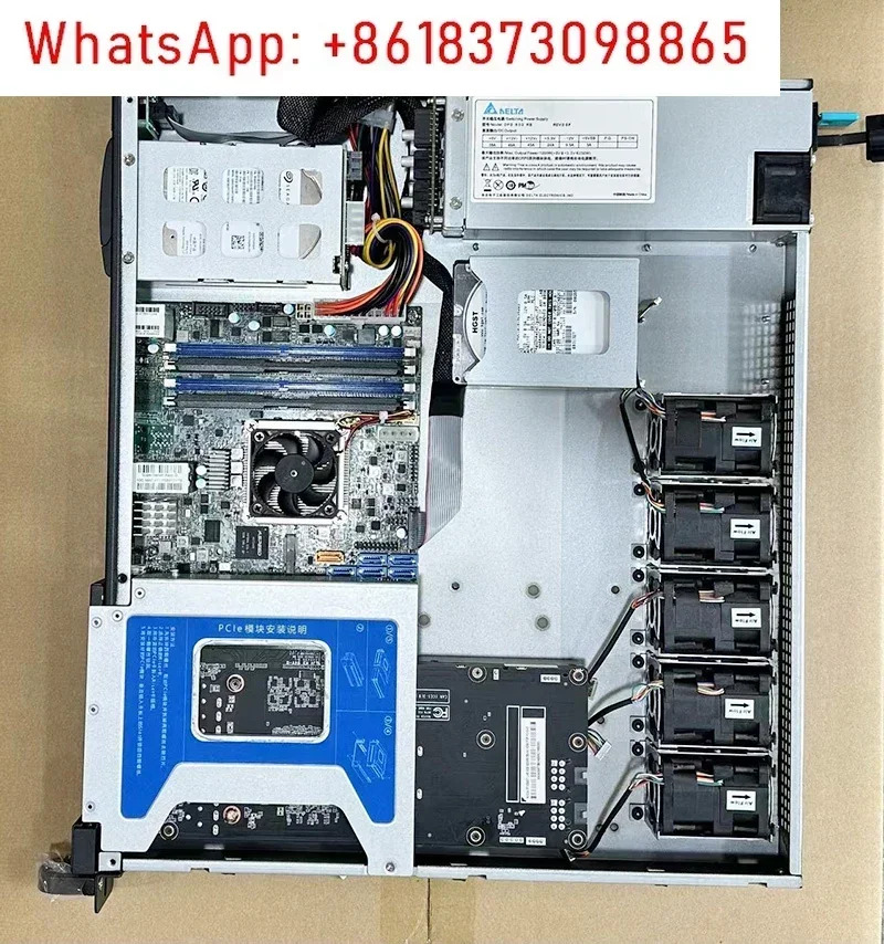 X10SDV-4C-TLN2F 서버 ITX 마더보드 XEON D1521 듀얼기가비트 이더넷 포트 Qunhui NAS