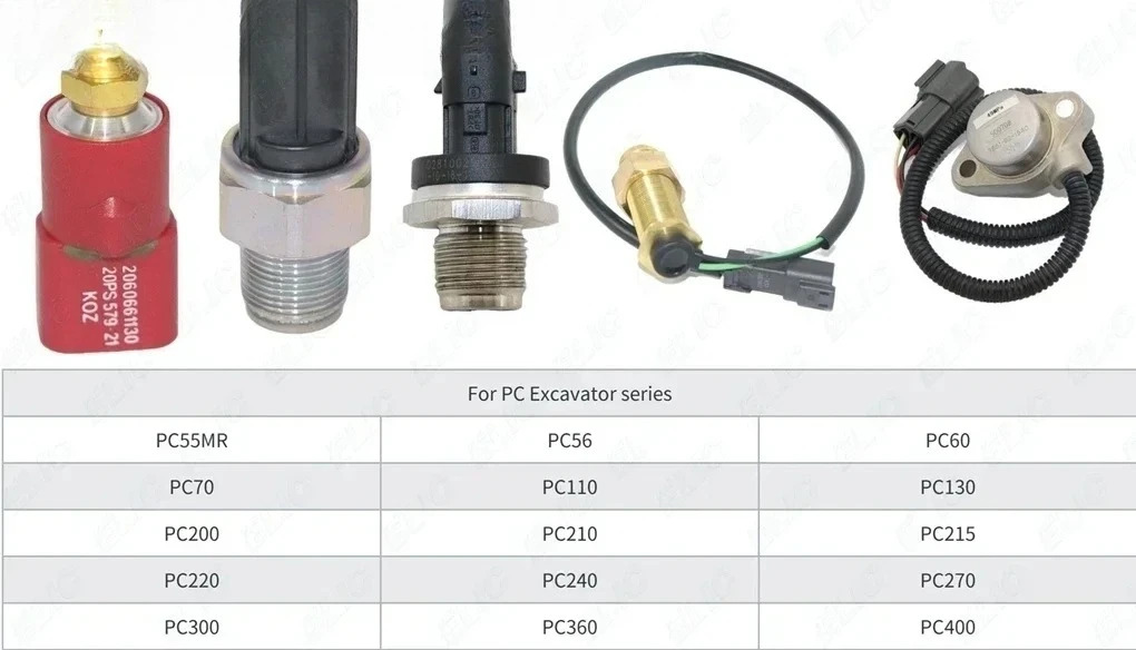 굴삭기 부품 EC210 EC240 EC290 EC360 저압 센서 17252661