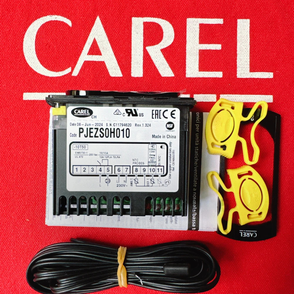 CAREL PJEZS0H010 센서가 포함된 온도 컨트롤러 새 원본
