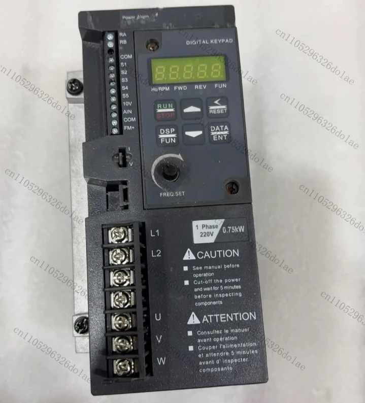 주파수 변환기 S310-201-H1DC 0.75kW 단상 입력 220V 리퍼 완료 OK