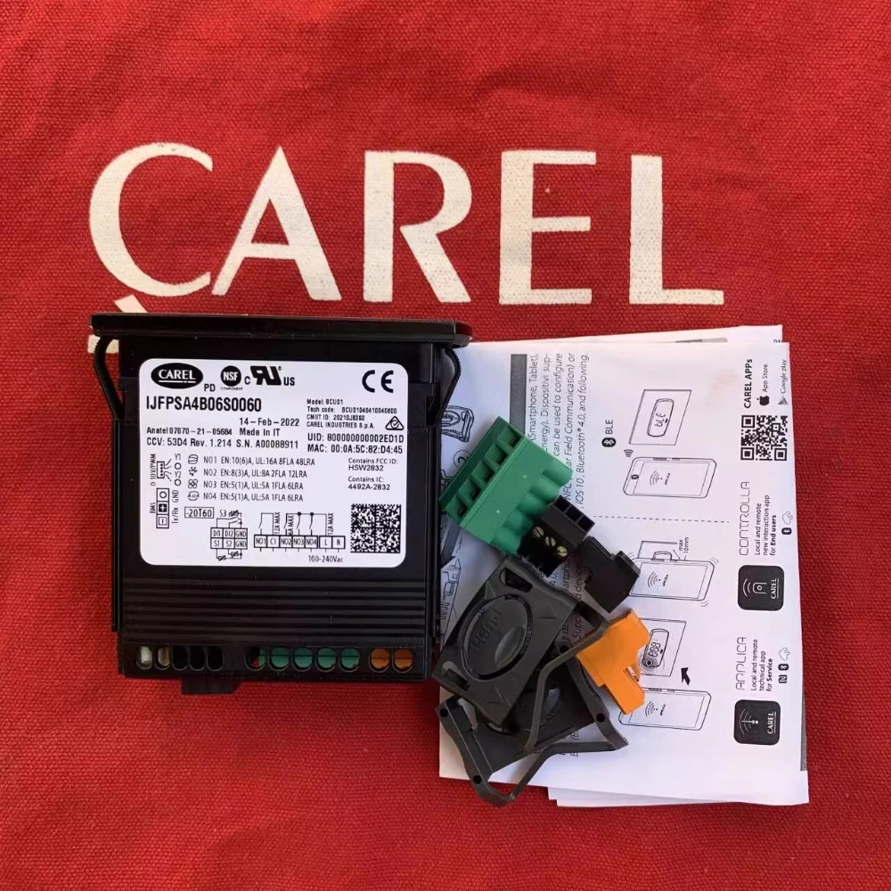 CAREL IJFPSA4B06S0060 센서가 포함된 온도 조절기 새