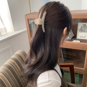 [제작] 아치 실루엣 헤어클로 - 반묶음 올림머리 반달 마블 패턴 셀룰로... 솔직 후기 | 실사용자 리뷰 분석 - 상품 이미지 3