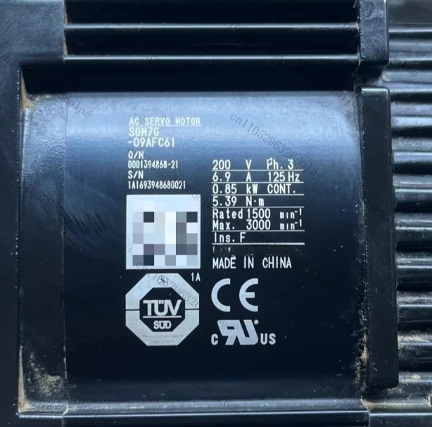 1개 서보모터 SGM호환7G-09AFC6C 리퍼 완료