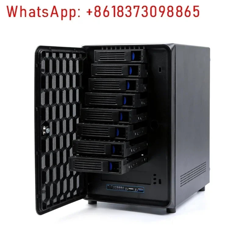 8베이 NAS8베이 NAS 스왑 ITX 미니 타워 홈 네트워크 섀시