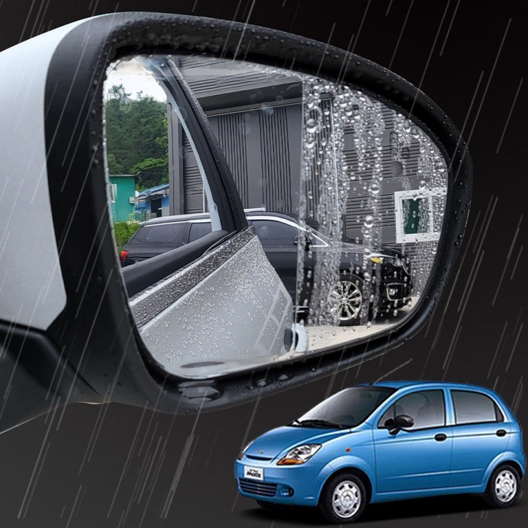 마티즈2 수동식미러 자동차 발수필름 사이드미러