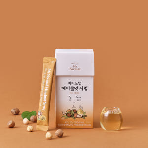 마이노멀 저당 저칼로리 카페시럽 스틱형 헤이즐넛 20g 20포 맛있게 먹은 솔직 후기 - 상품 이미지 1