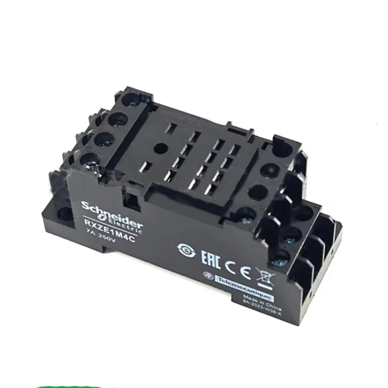 10 Pcs 슈나이더 중릴레이 베이스 RXZE1M2C 8핀 2O 2C RXZE1M4C 4O 4C 14핀 7A 원본