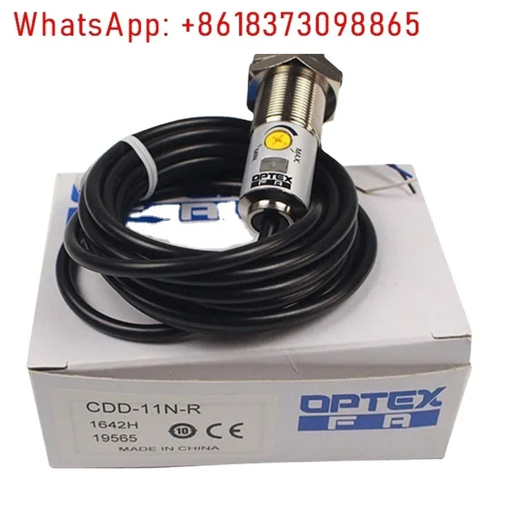 CDD-11N 원통형 광전센서 감지 범위 0-110mm 확산 반사형 NPN/PNP 출력 1회전