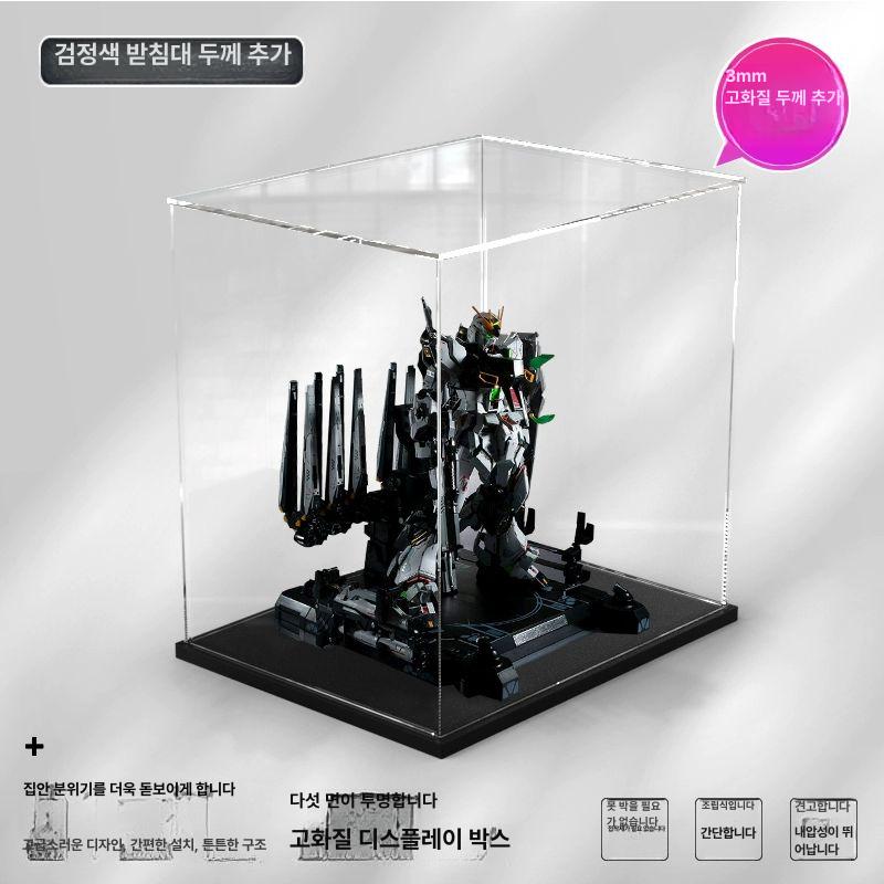 투명 아크릴 장식장 메탈 구조 디스플레이 케이스 - 상세 이미지 3