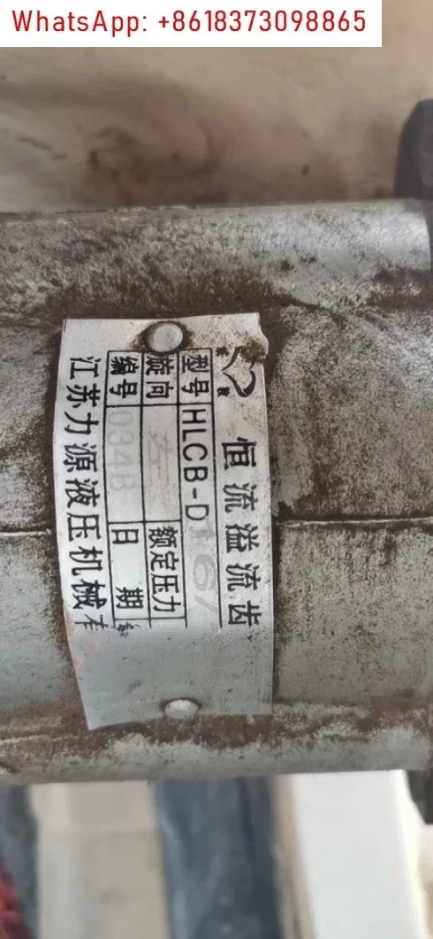 Jiangsu Liyuan 유압 일정 펌프 HLCB-D16/16 오버플로 기어