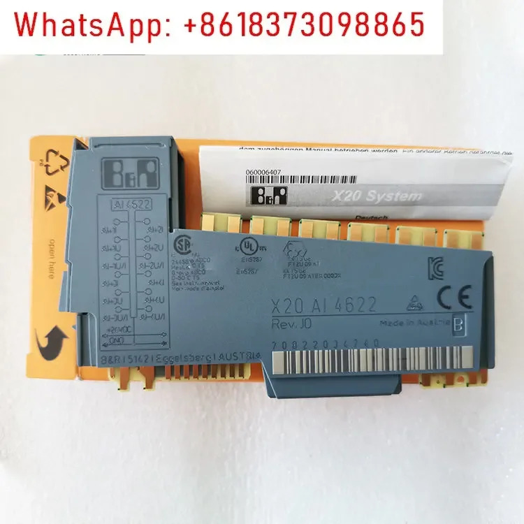 X20AI4622 자동화 제어 모듈 PLC 드라이버 IP20 이 모듈에는 4개입력이 함께 제공됩니다.