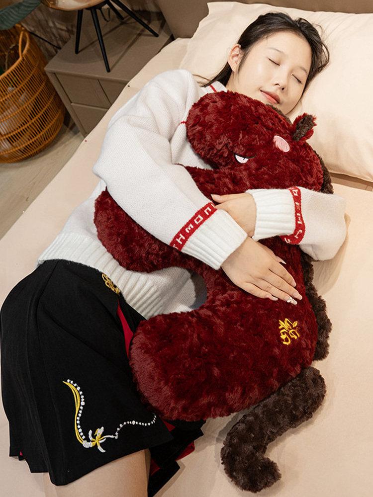레드 붉은말띠 삼재띠 키링선물 백참 단체선물 적토마 캐릭터 소파 미니 - 상세 이미지 3
