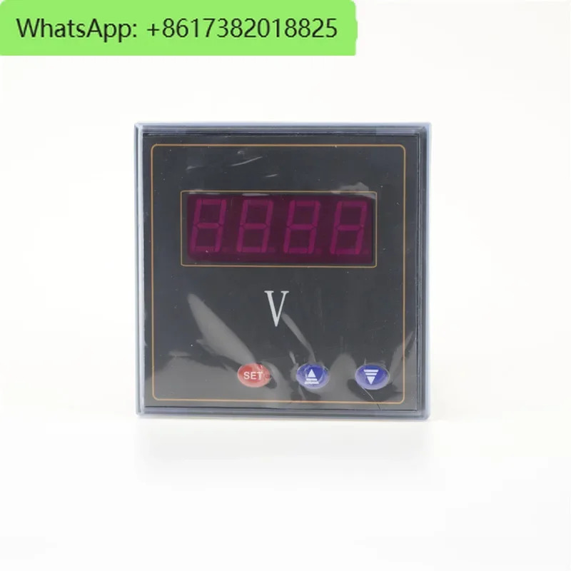 SX6L 단상 디지털 디스플레이 계측기 전류계 전압계 76x76 개구부 500V 450V 300V/100/5A