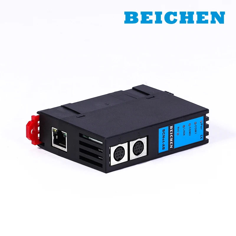 AB Rockwell MicroLogix/SLC500 시리즈 PLC Modbus TCP/IP 데이터 수집 모듈BCNet-AB 시리얼-이더넷 변환기