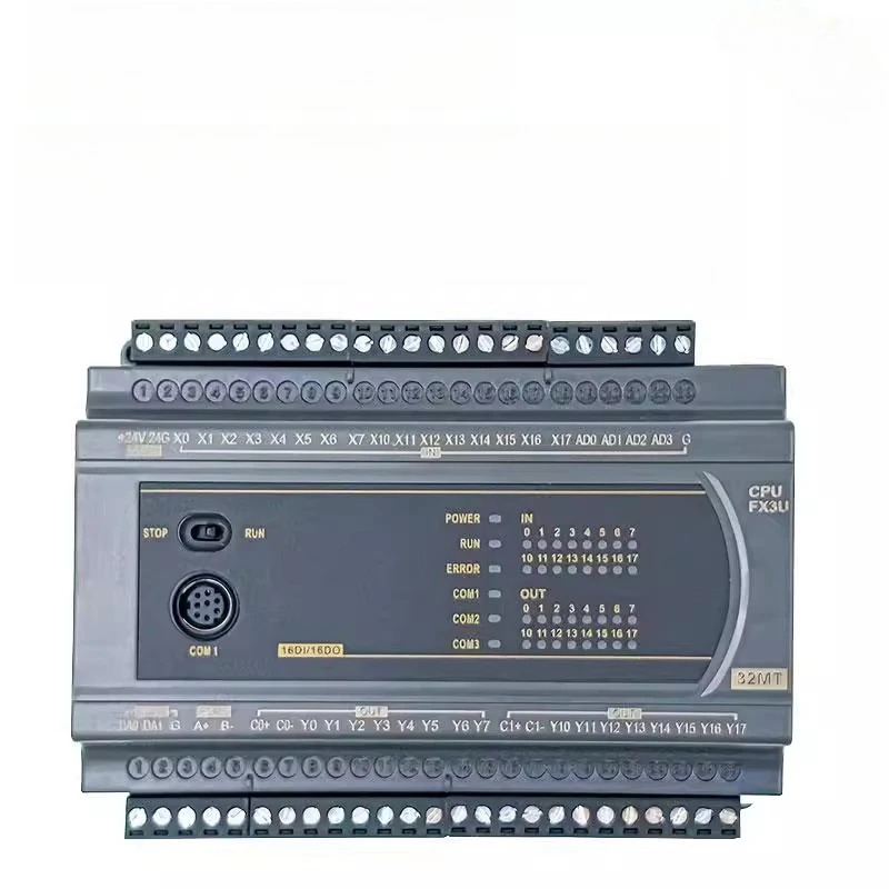 미쓰비시호환 PLC 산업제어 보드 FX3U-14/24/30/32/40/64MR/MT FX3U-14MR FX3U-14MT 프로그래머블 컨트롤러와 호환 가능