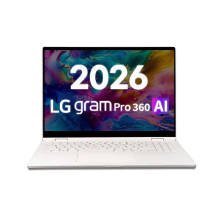LG전자 [Fn] LG정품 2026 그램프로360 16T95TP-KD79K+NVMe2T추가 인텔 애로우레이크 울트라7 OLED AI노트북