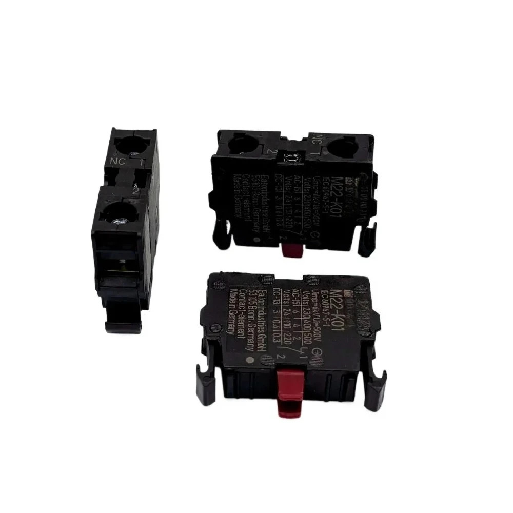 10PCS 접촉기 보조 접점 스위치 M22-K10 M22-K01 M22-KC10 M22-KC01 원본