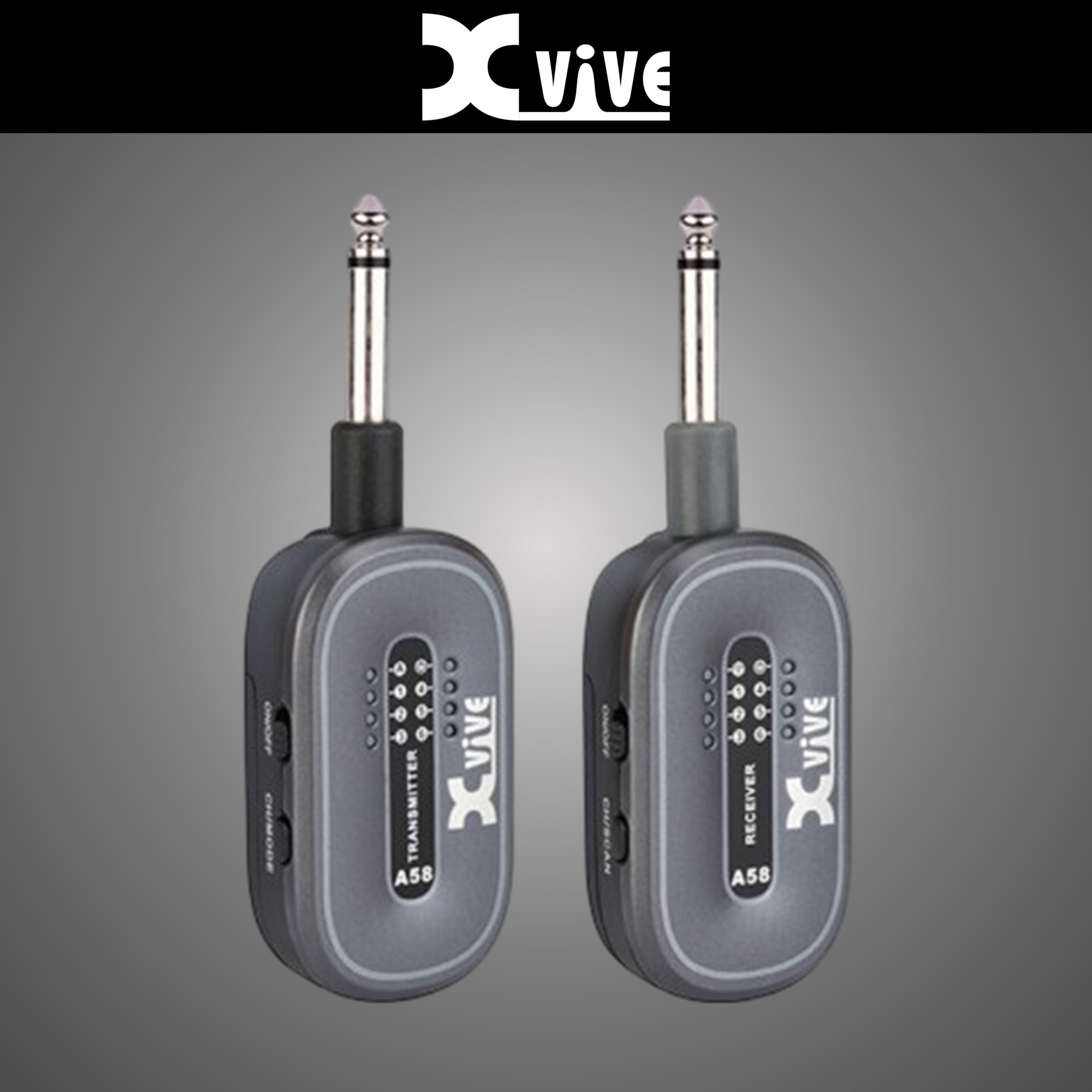 Xvive A58 엑스바이브 5.8GHz 기타 베이스 전용 무선 시스템 송수신기 와이어리스 - 상세 이미지 2