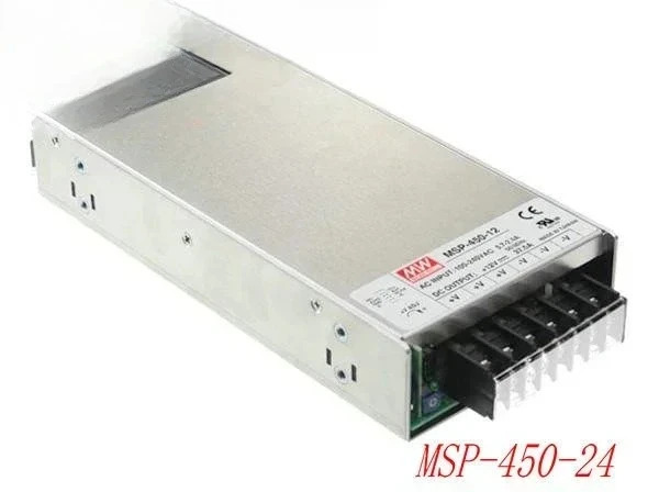 밍웨이 MSP-450 450W 스위치 전원공급장치 3.3/5/7.5/12/15/24V 36 저누설 전류 48V