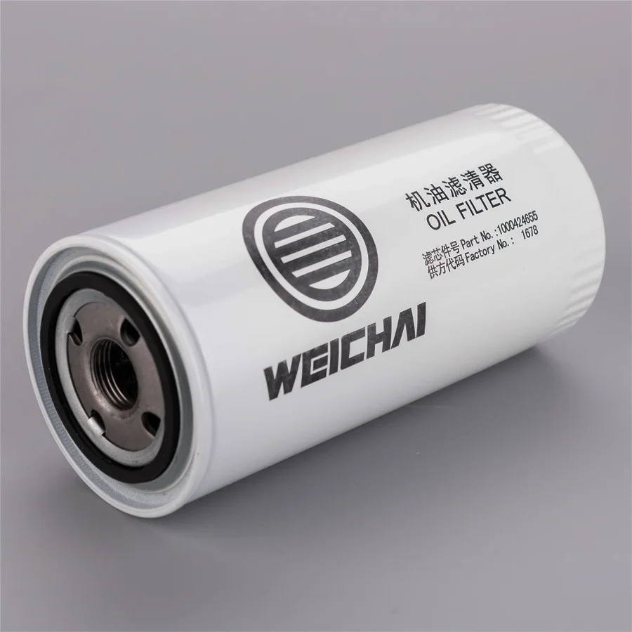 1000424655 / 61000070005 /JX0818A Weichai 특수 오일 필터