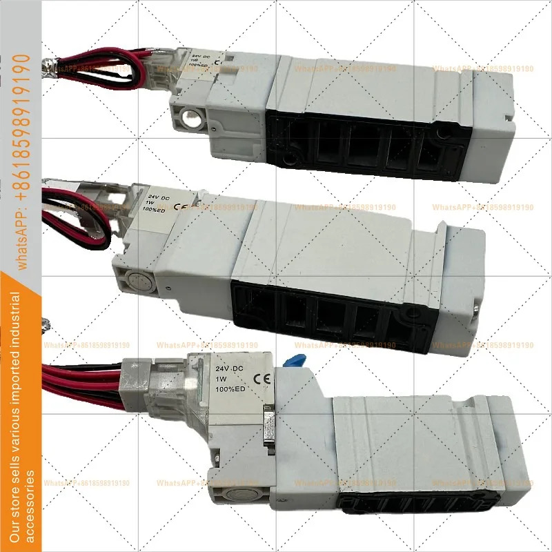 TPC 공압 솔레노이드 밸브 DV1140 DV3140 DV4140 2위치 5방향 전제어 방향 DC24V
