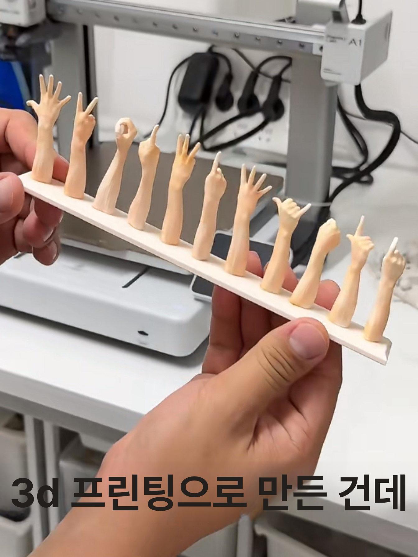 차량용 손가락 임시 번호판 대시보드 전화번호 표시기 - 상품 이미지