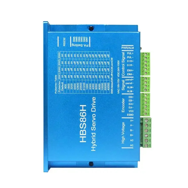 Leisai HBS86H AC18-70V/DC24-100V와 호환되는 86 루프 스테퍼 모터 드라이버