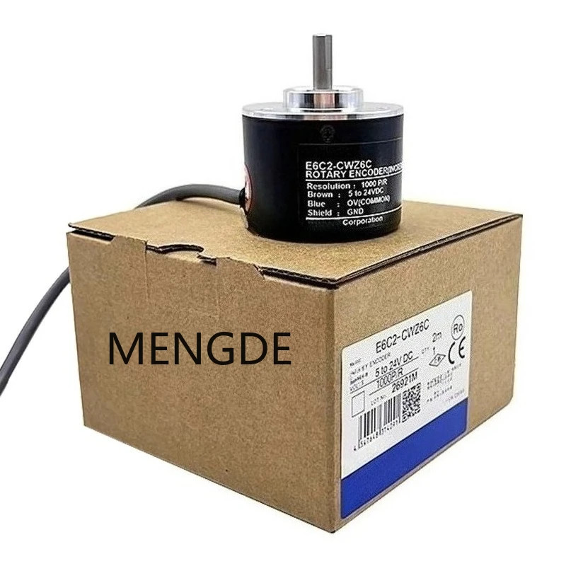 E6C2-CWZ6C E6C2-CWZ5B E6C2-CWZ3E E6C2-CWZ1X 로터리 증분형 엔코더 NPN 출력 DC5-24V 10PR 50PR 60PR 100PR 2000PR