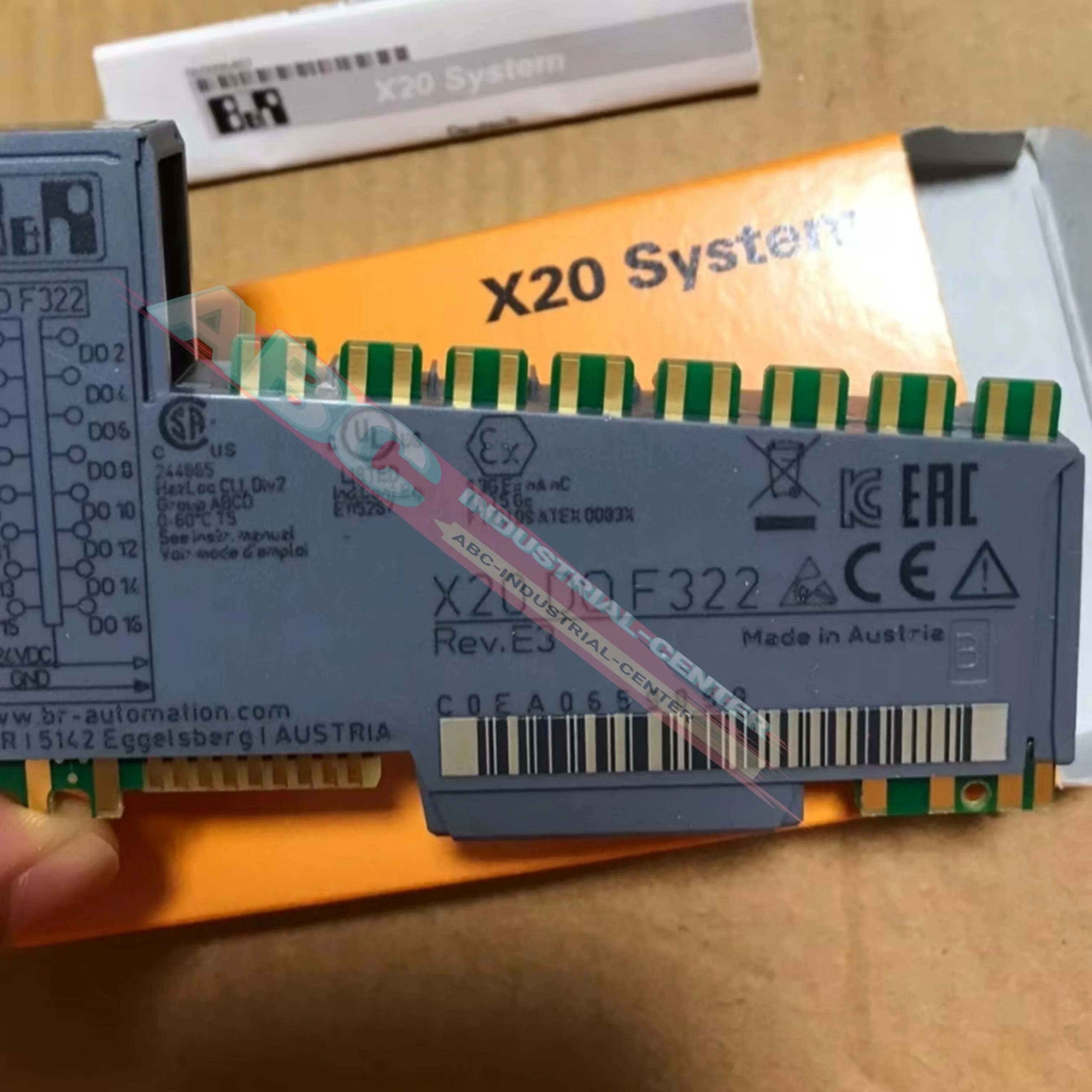 PLC 모듈 X20DOF322 내 새