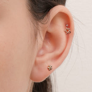 [0.8mm]14K 로즈골드 인터널 시그니처 라블렛 피어싱 귀걸이 29종 솔직 후기 | 실사용자 리뷰 분석 - 상품 이미지 2