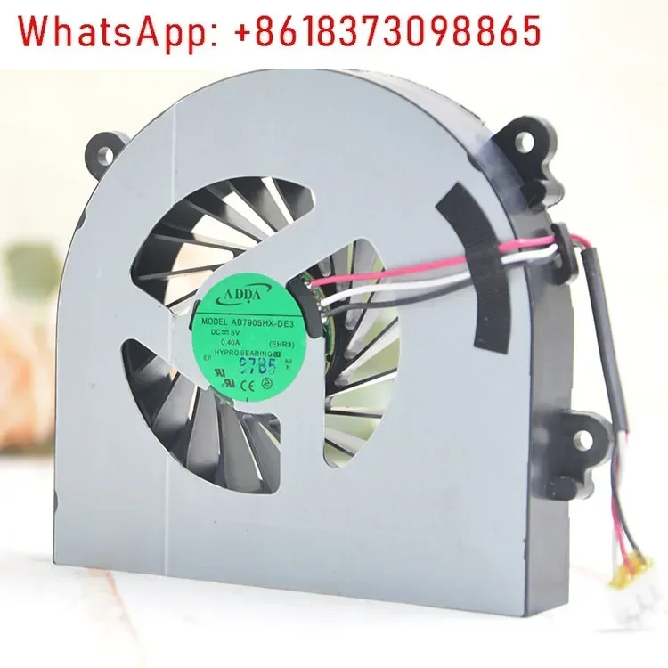 2Pcs 노트북 팬 푸른 하늘 6-31-W370S-101 6-23-AW15E-011 AB7905HX-DE3