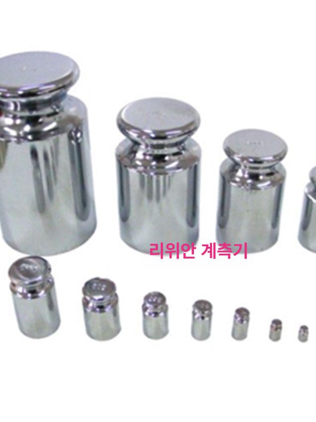 세트 산업용 저울추 무게추 m1 무게 검사 분동 계량 대용량 평형추 원형 정밀 도금 크롬 - 상세 이미지 4