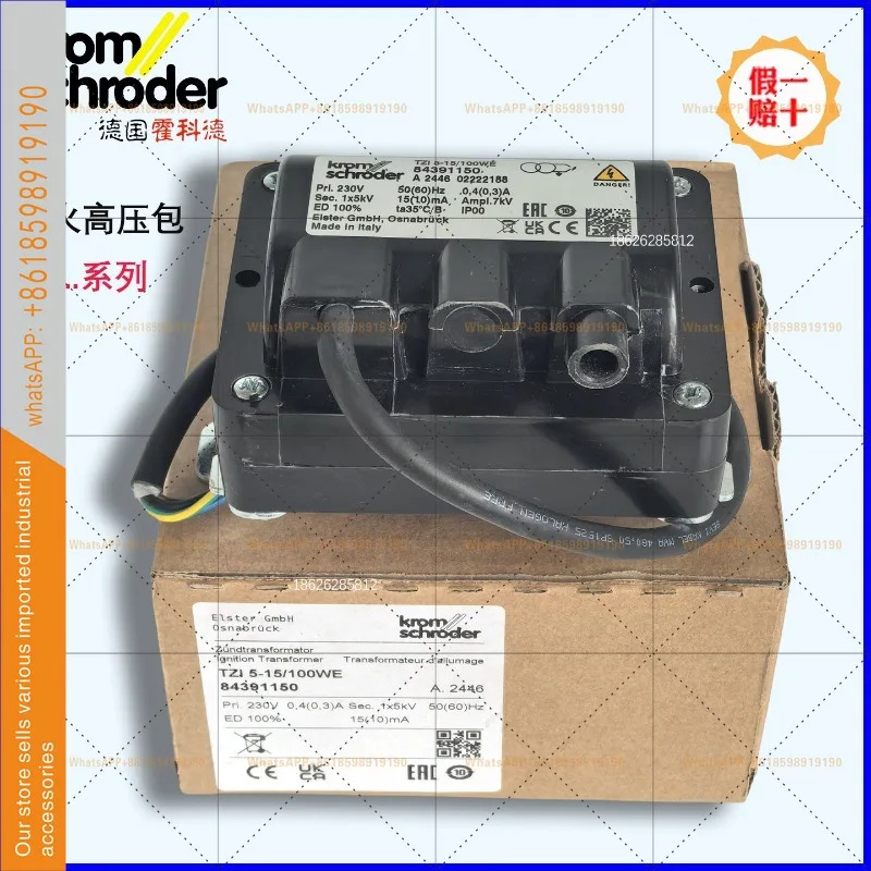 점화 변압기 고전압 패키지 TZI5-15/100WE TZI8-12/100WE TGI5-15/100WE