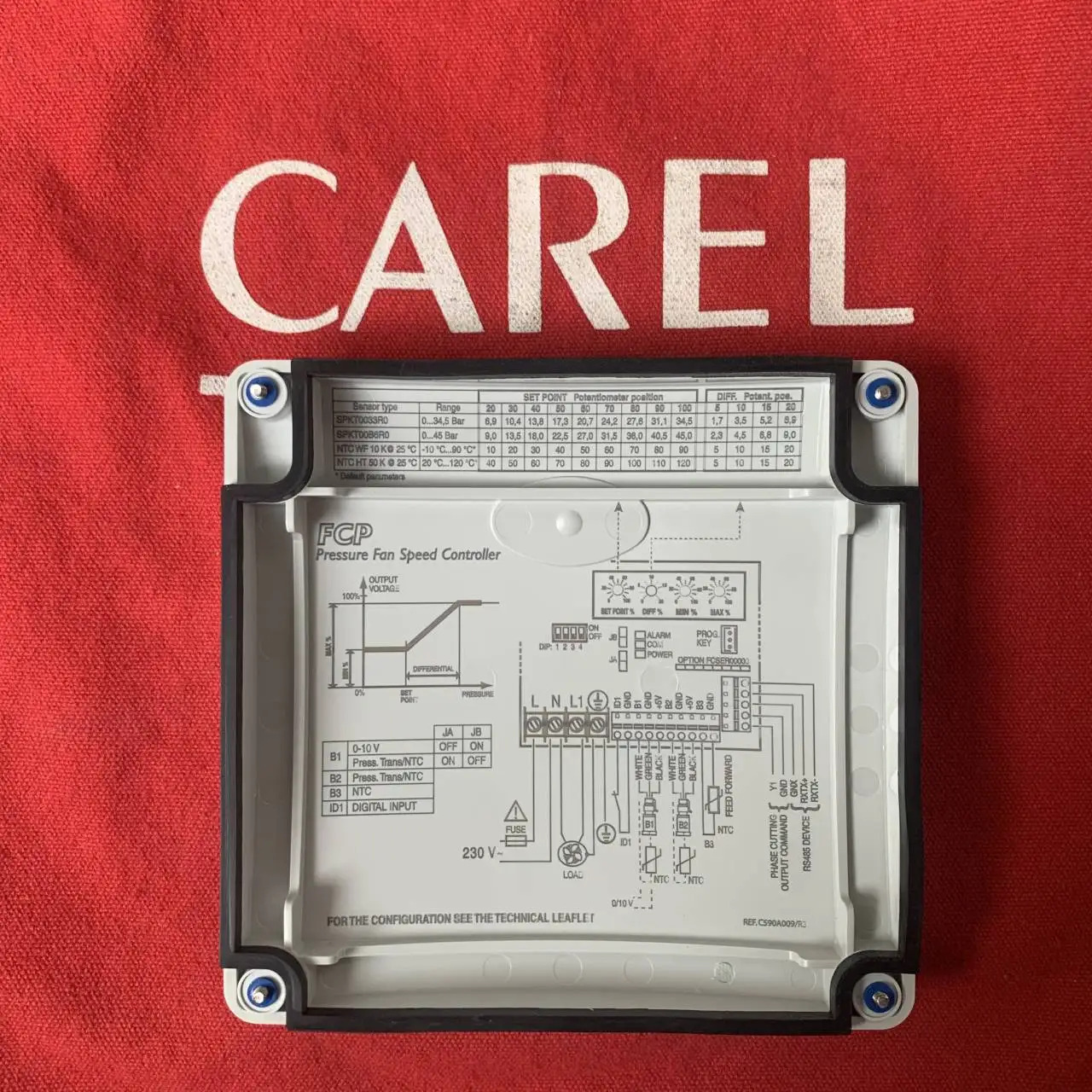 CAREL 팬 속도조절기 FCPM082100 원본
