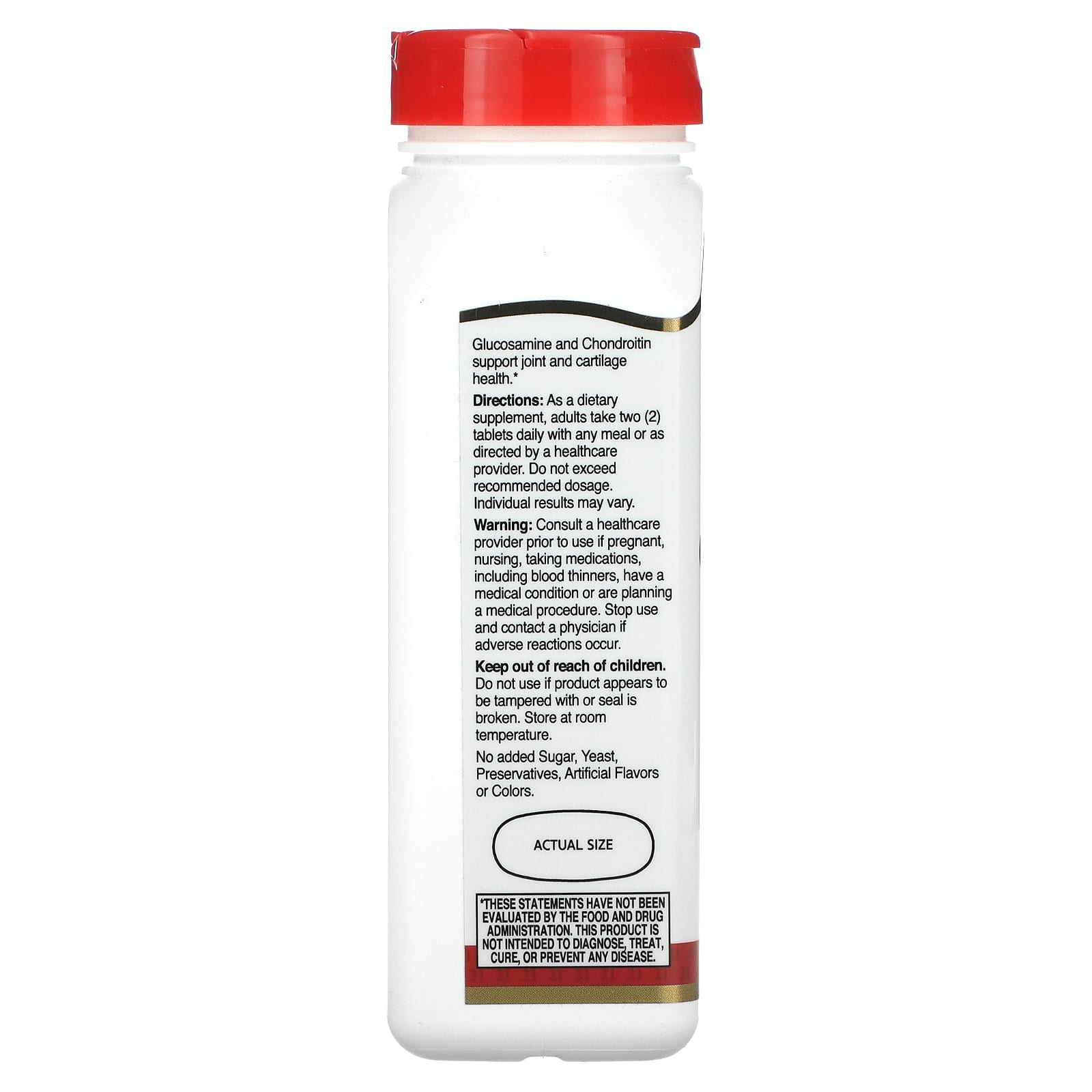 21센추리 글루코사민 콘드로이친 1500mg 150정, 2개 - 상세 이미지 4
