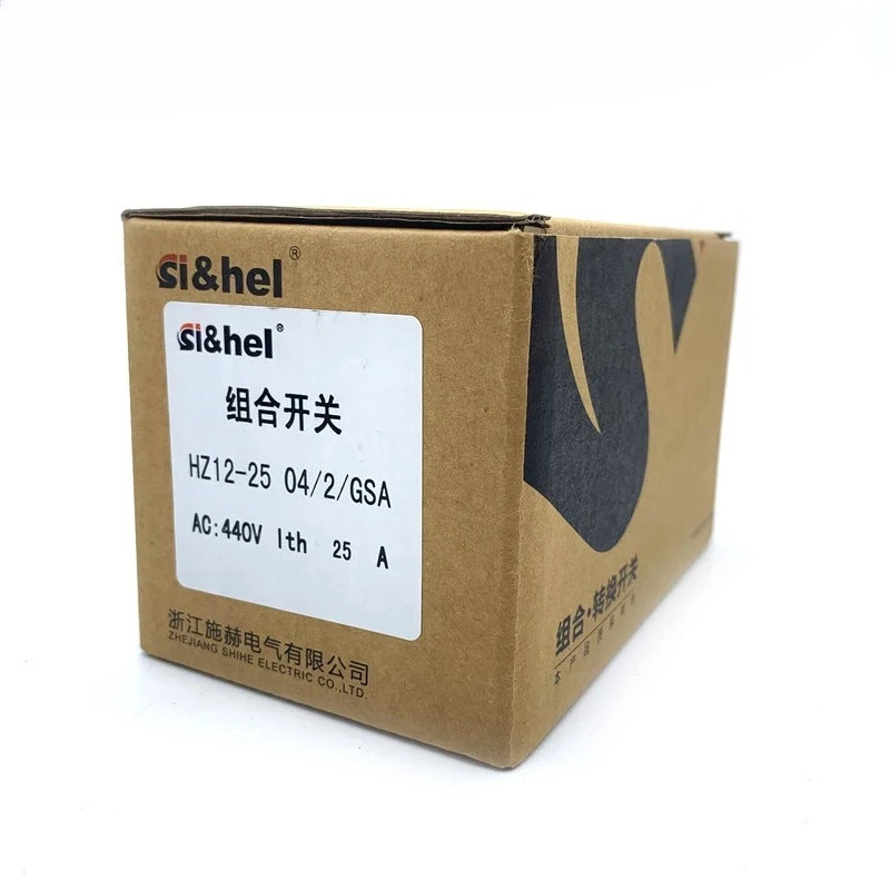 2Pcs HZ12-16/25/40/04/2/GSA 콤보 스위칭 전원공급장치 차단 자물쇠 패널 16A/25A40A