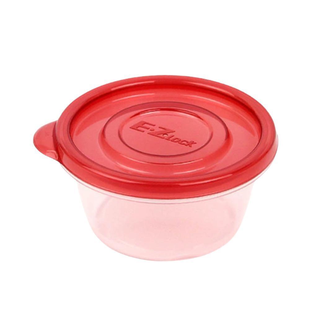 BPA프리 보관통 반찬용기 원형 PP 350ml 3개