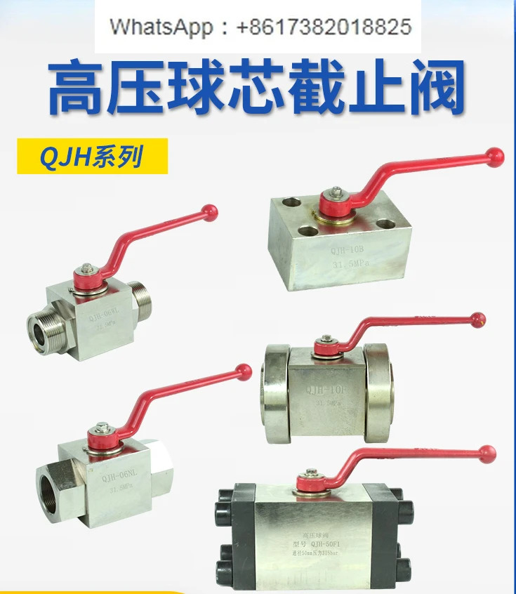 QJH-06NL 고압 10WL 볼 코어 15NL 글로브 밸브 20WL 유압 25NL 32WL40B50F65F1